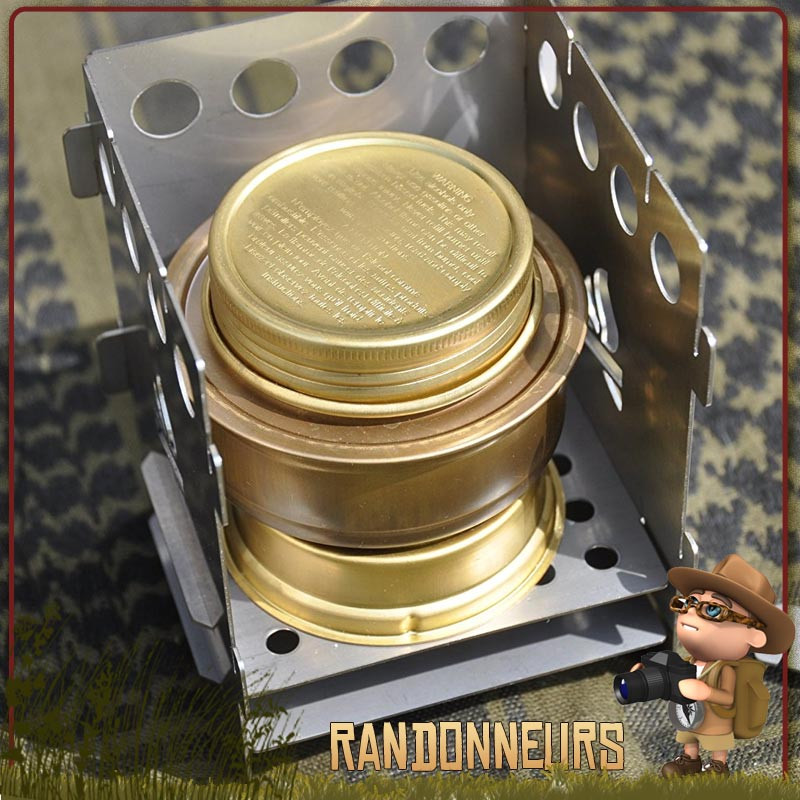 Rechaud Bois Titanium Réchaud à Bois Fire-Maple Titanium - Ultra-Léger 219g - Camping Randonnée - Multi-Combustibles Réchaud Multi-combustibles - 11