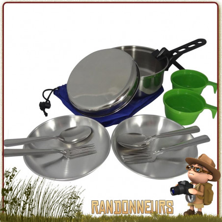 Popote Scout Inox 2 Personnes CAO