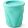 Tasse Sea to Summit Passage Cup 40 cl bleue avec couvercle silicone pour camping et bivouac