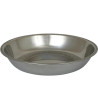 ASSIETTE INOX CREUSE 22 CM CAO DE CAMPING