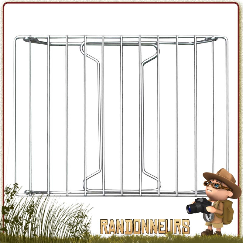 Grill Portable Pliable Highlander - Pour Camping, Randonnée, Voyage - Grille-pain
