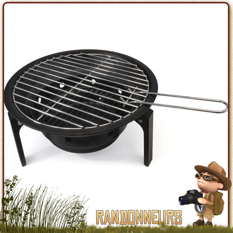 Amdohai Pliable Camping Poêle Barbecue Grill En Acier Inoxydable BARBECUE  Poêle À Bois En Plein Air Randonnée Pique-Nique Grill 