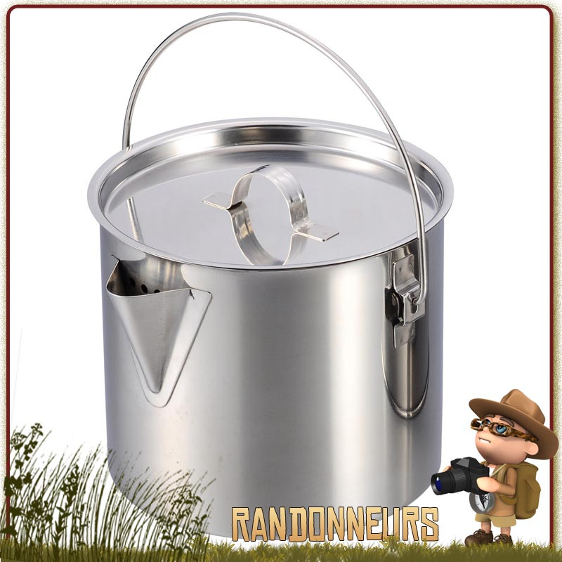 Casserole camping 2.5L revêtement céramique de MSR - Achat de popotes