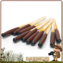 Allumettes Survie tempete Tout Temps BCB International pour allumer un feu bivouac bushcraft