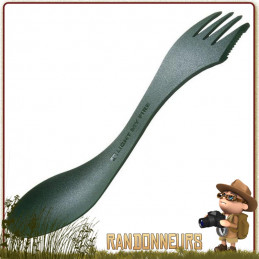 Spork Original Vert Olive Light My Fire  couvert de camping suédois pour la randonnée ultra légère