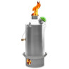 BOUILLOIRE RECHAUD BUSHCRAFT BASECAMP INOX KELLY KETTLE