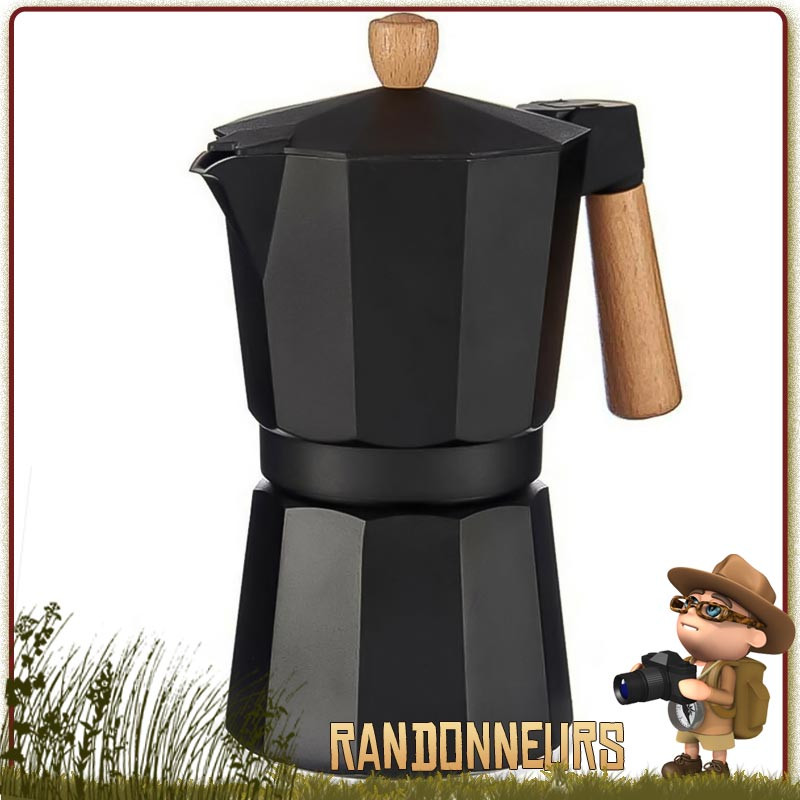Cafetière Italienne 6 Tasses Bellanapoli bivouac bushcraft vintage