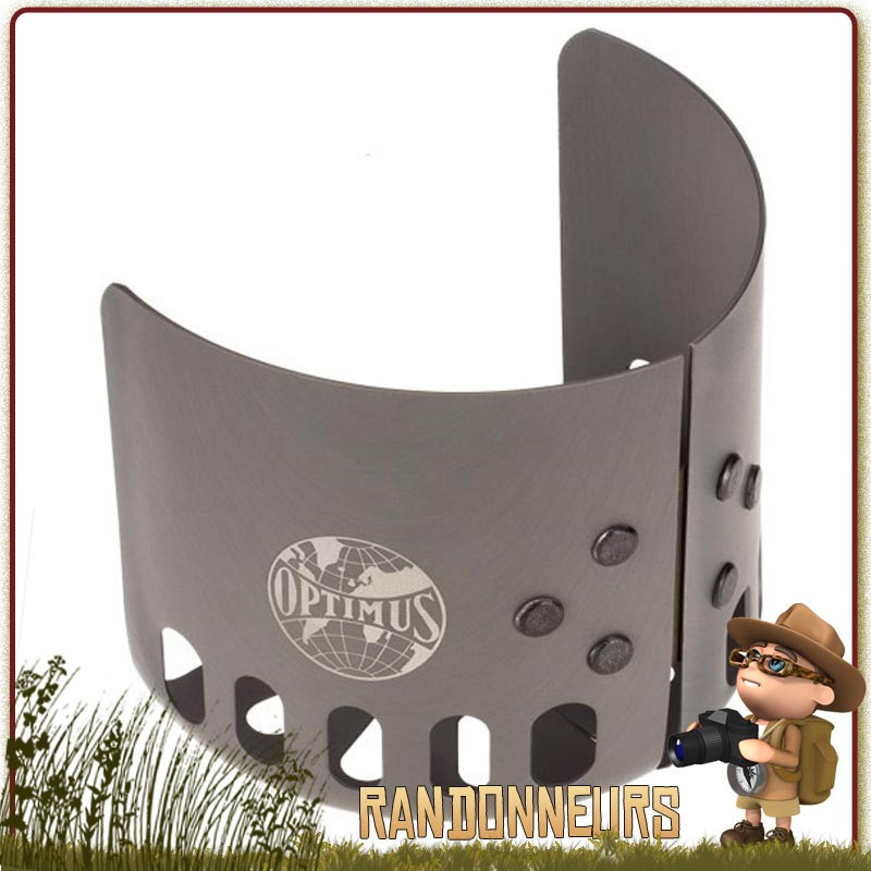 Pare Vent pour Réchaud Optimus pour réchaud crux lite de randonnée