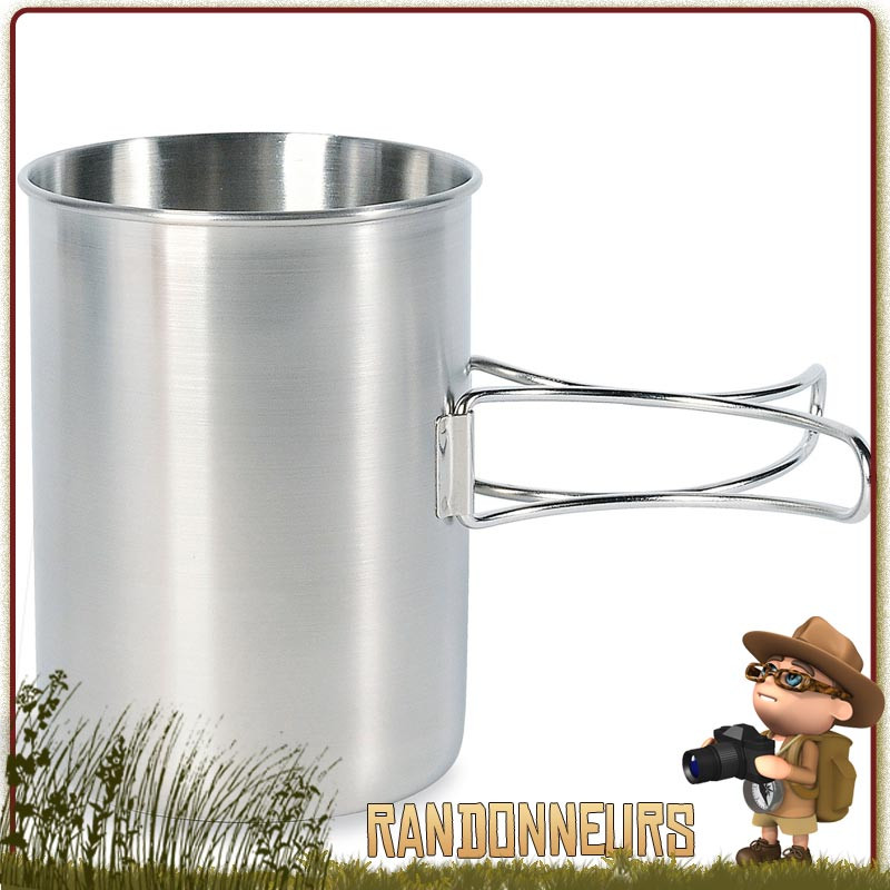 Bouilloire bushcraft Inox 3 litre Muurikka scandinave camp bivouac