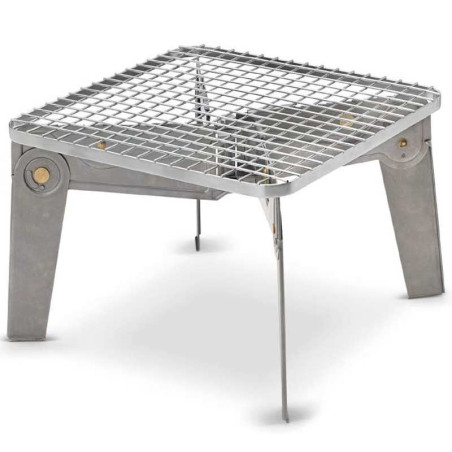 Grill pliable Primus Aeril Square barbecue feu de bois acier inoxydable bushcraft bivouac