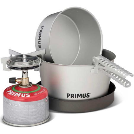 Kit cuisson Primus Mimer Stove Kit II réchaud casseroles poêle aluminium camping randonnée 761g