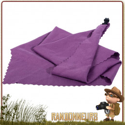 Mini Serviette Microfibres 20x40 Basic Nature Small Purple