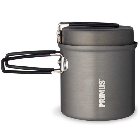 Popote Primus Litech Trek Kettle casserole bouilloire camping aluminium anodisé avec couvercle tasse randonnée bivouac