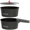 Set popote Primus LiTech 2.3L batterie cuisine camping aluminium anodisé casseroles couvercle passoire randonnée bivouac