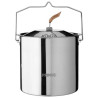 Casserole Primus CampFire Pot 5L inox avec couvercle passoire et anse suspension bivouac bushcraft