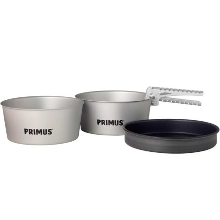 Set popote Primus Essential 1.3L casseroles aluminium poêle couvercle camping randonnée bivouac