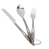 Set couverts titane Toaks cuillère fourchette couteau randonnée bivouac ultralight