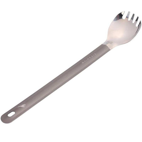Spork titane long manche Toaks 22 cm couvert randonnée repas lyophilisés