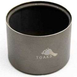 Réchaud alcool titane Toaks ultraléger brûleur alcool randonnée bivouac