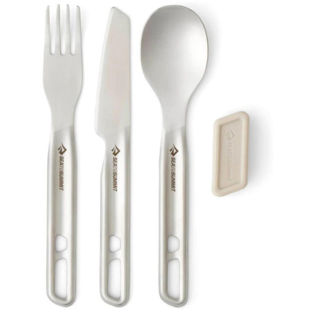 Set couverts inox Detour Sea to Summit camping randonnée