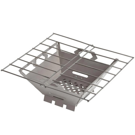 réchaud bois Vargo Firebox grill acier inox bushcraft
