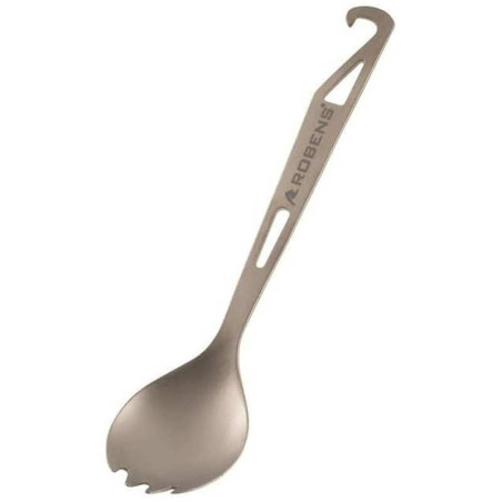 Spork titane Robens cuillère fourchette camping ultra léger avec décapsuleur