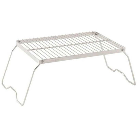 Grill trépied Combo S Lassen Robens inox pliable barbecue camping feu de camp