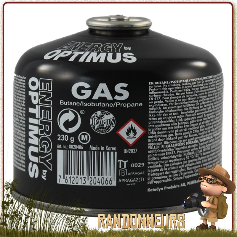 Cartouche Gaz OPTIMUS Tactical Line 230g