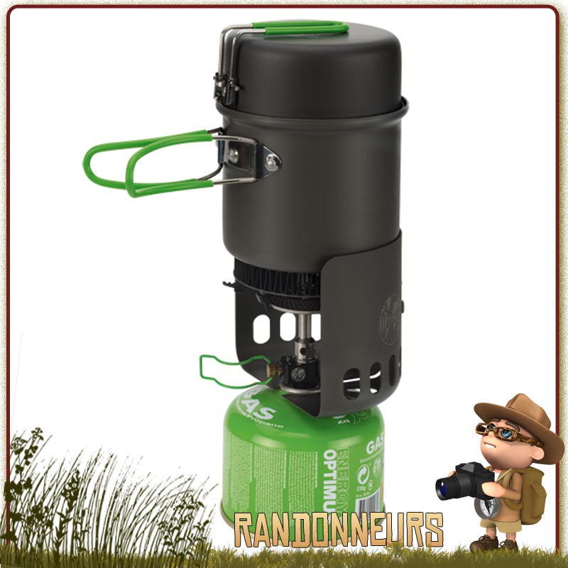 Réchaud Gaz déporté TRIPLEX Highlander de randonnée trekking 3200w gaz