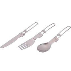 Set couverts Fire Maple FMT-803 pliable inox compact randonnée camping