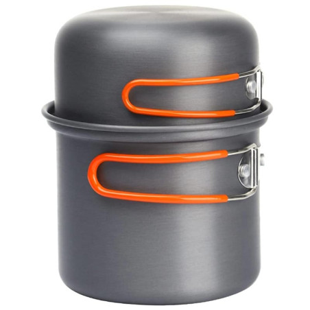 Set popote Fire Maple FMC-207 aluminium anodisé 0.75L compact randonnée bivouac