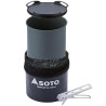 Popote SOTO ThermoLite 750 ml aluminium anodisé avec housse thermique et couvercle multifonction