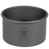 Micro casserole Trangia Pot Micro 0,5 L hard anodized ultralégère pour randonnée légère, trek solo et bivouac minimaliste