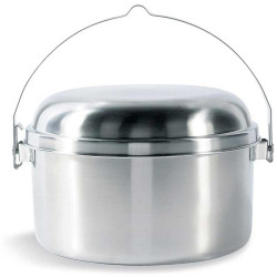 Grande popote inox Tatonka Kettle 2,5 litres camping groupe feu de camp bushcraft