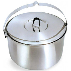 Marmite inox Tatonka Family Pot 6 litres camping famille scouts bushcraft feu de camp