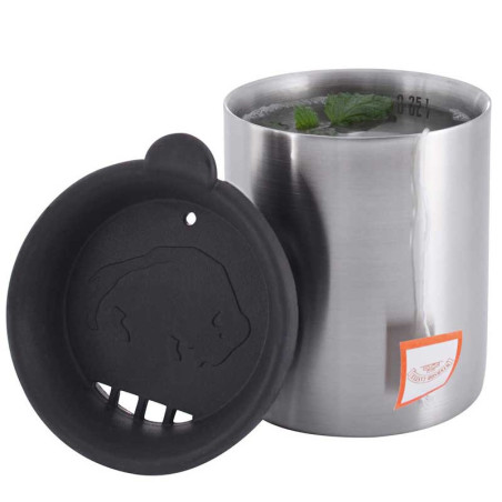 Tasse isotherme inox Tatonka Thermo Mug 250 randonnée trekking bivouac robuste durable