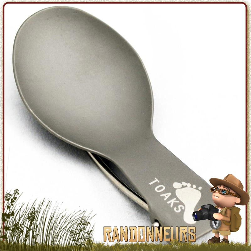 Kuvik Titanium Spork - Ultraléger et Compact pour Madagascar