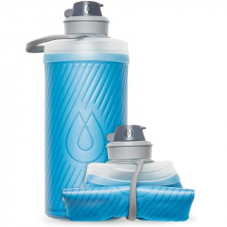 GOURDE SOUPLE FLUX 1L HYDRAPAK PLIANTE BLEUE