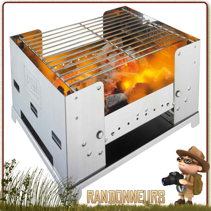 Ustensile pour barbecue 4 en 1 pliable – L'avant gardiste