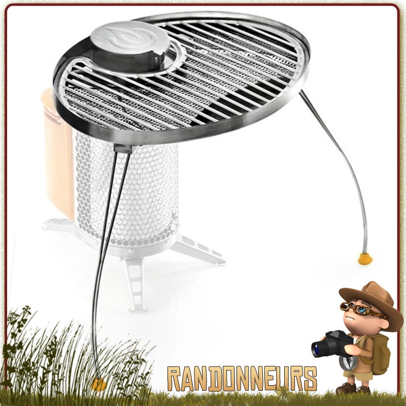 Pliable Camping Grill Poêle À Bois Brûleur pour Camping Randonnée Barbecue