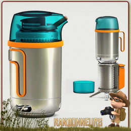 Kettle Pot de Biolite est une bouilloire casserole spécialement conçue pour le réchaud bois Biolite CampStove