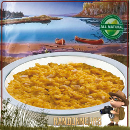 Sachet de Curry de Poulet au Riz Trek'n Eat lyophilisé un bon repas lyophilisé en randonnée