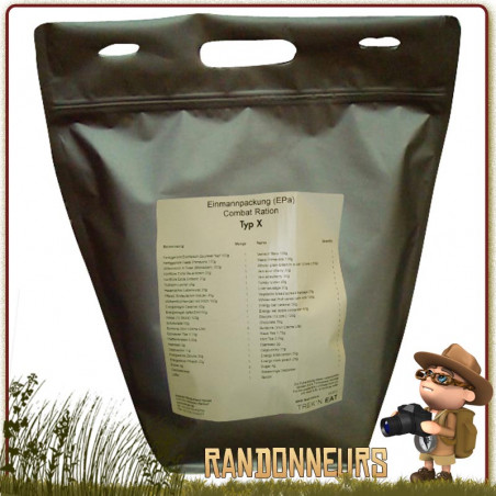 DAY RATION PACK TACTICAL LINE Type 4 Trek'n Eat