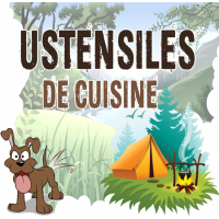 Ustensiles de Cuisine bivouac bushcraft pince preneuse alu ouvre boite camp randonnée camping