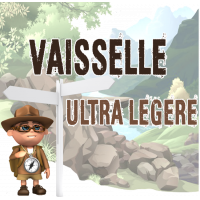 vaisselle ultra legere de bivouac pour randonneurs vaisselle titane toaks marche ultra legere popote terra optimus solo alu casserole titan msr