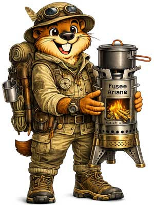 Réchaud Bois Fusée