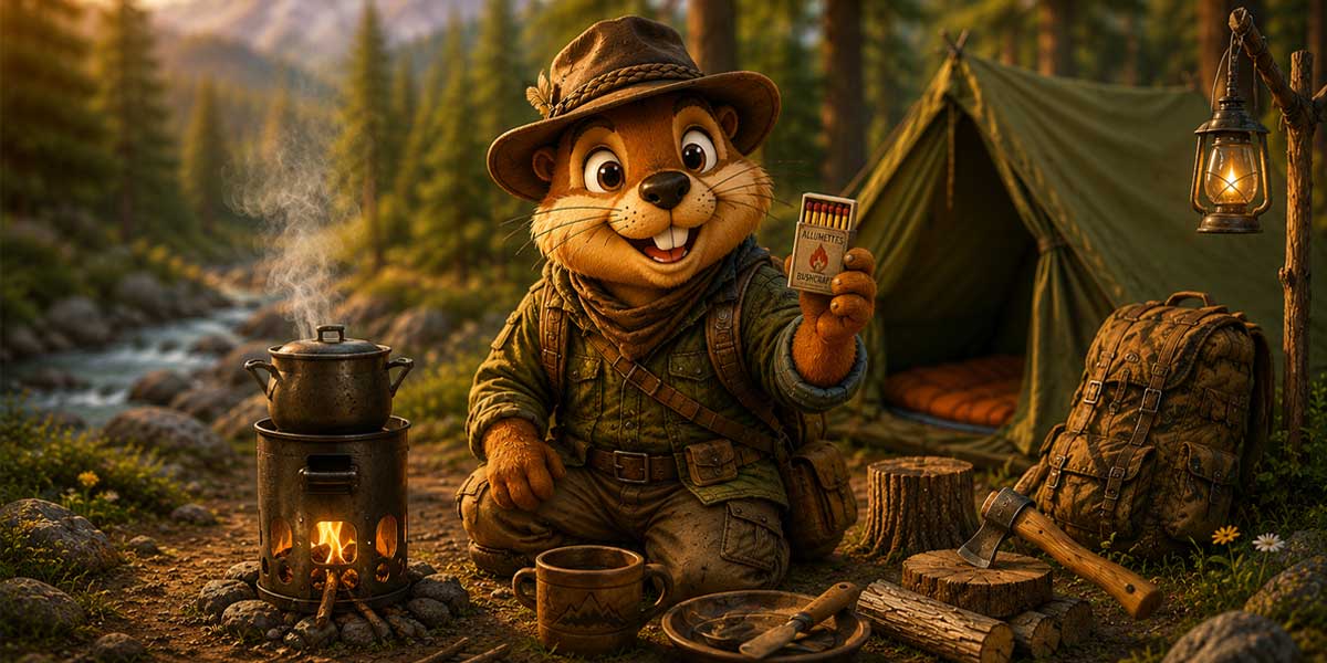 Réchaud Bois Bushcraft | Cuisson au Feu de Bois en Bivouac